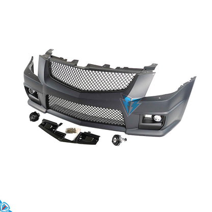 2008-2014 Cadillac CTS (MKII) CTS-V Style Polypropylene Front Bumper Conversion Kit | E3Tuning — photo 1 of 9