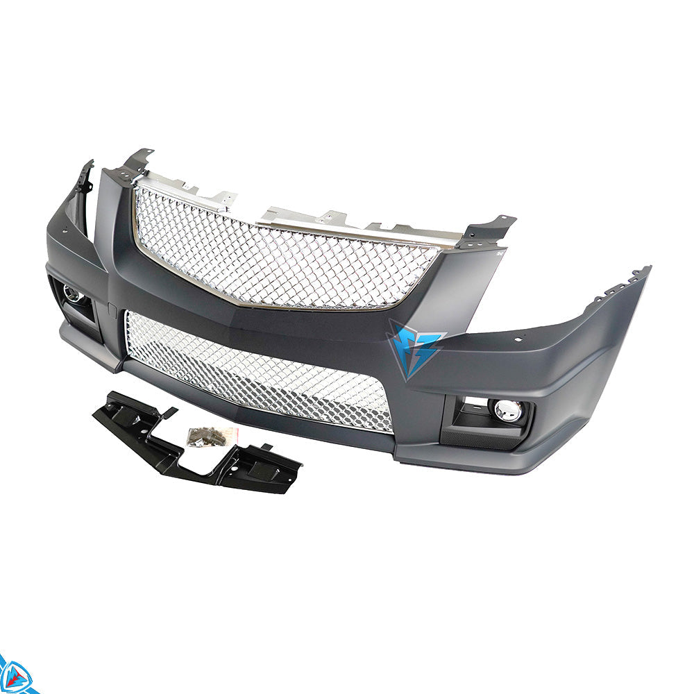 2008-2014 Cadillac CTS (MKII) CTS-V Style Polypropylene Front Bumper Conversion Kit | E3Tuning — photo 2 of 9