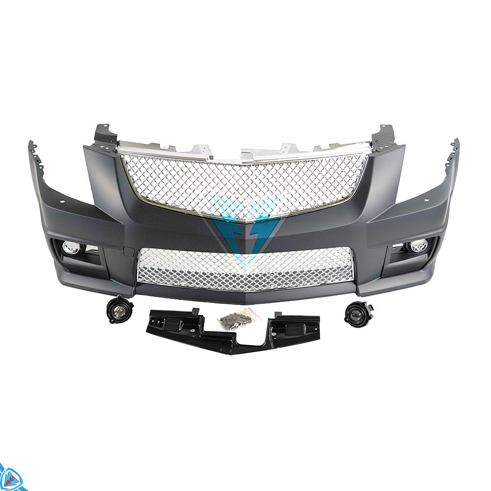 2008-2014 Cadillac CTS (MKII) CTS-V Style Polypropylene Front Bumper Conversion Kit | E3Tuning — photo 4 of 9