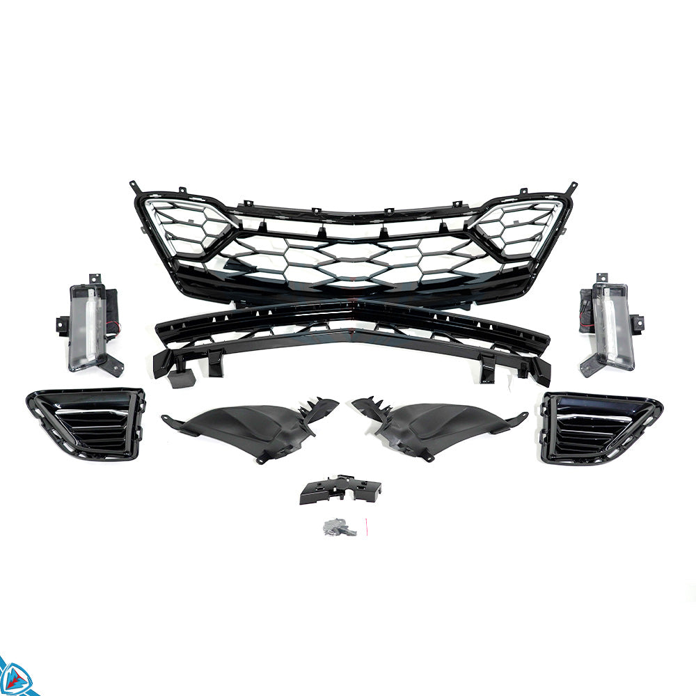 2016-2018 Chevrolet Camaro SS (6th Gen) 50th Anniversary Style Polypropylene Front Bumper Conversion Kit | E3Tuning — photo 5 of 10