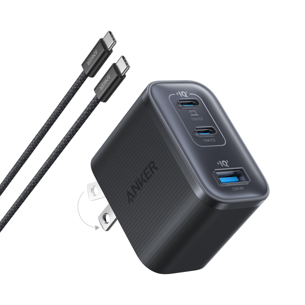 Anker Nano Charger (70W, 3 Ports) — photo 7 of 10