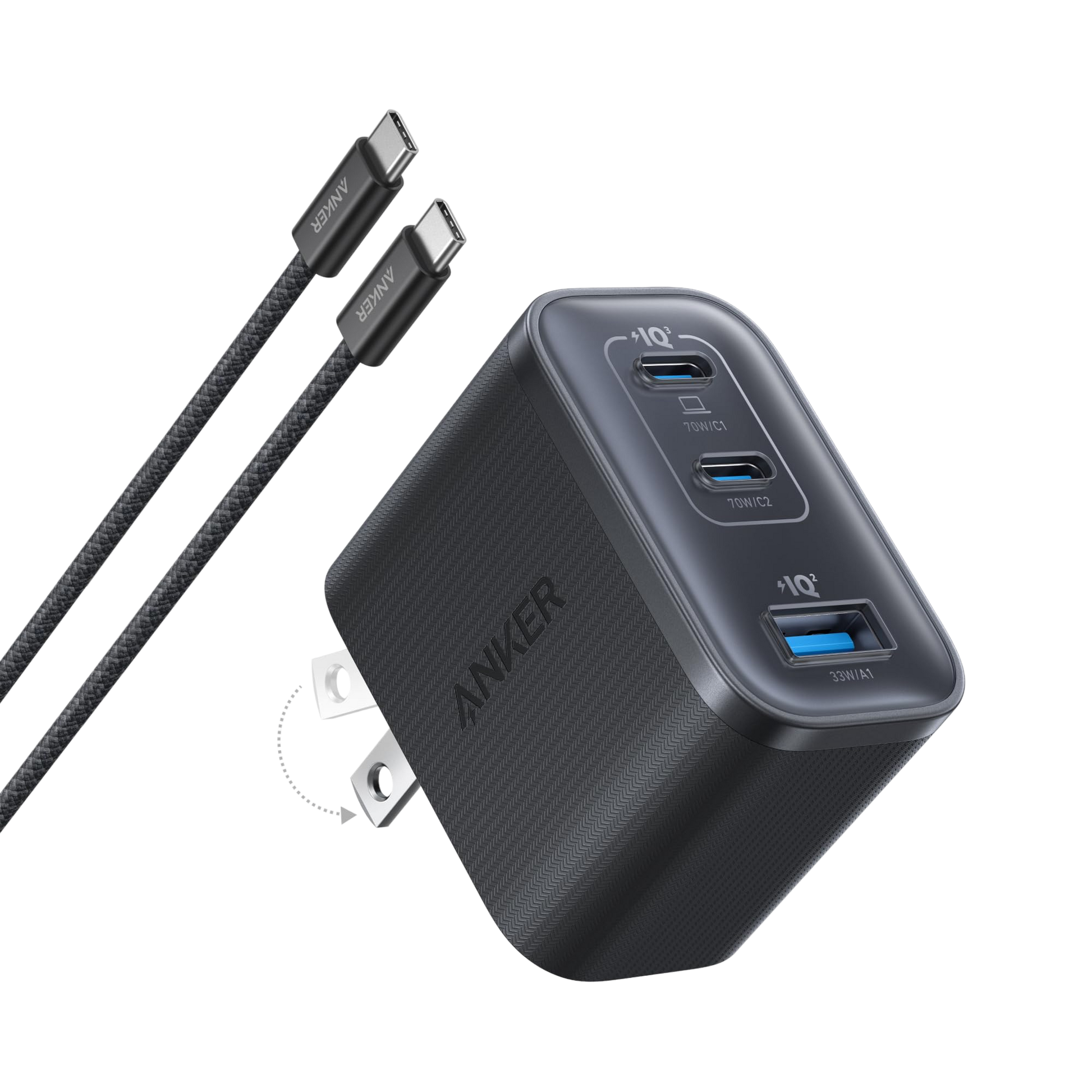 Anker Nano Charger (70W, 3 Ports) — photo 7 of 10
