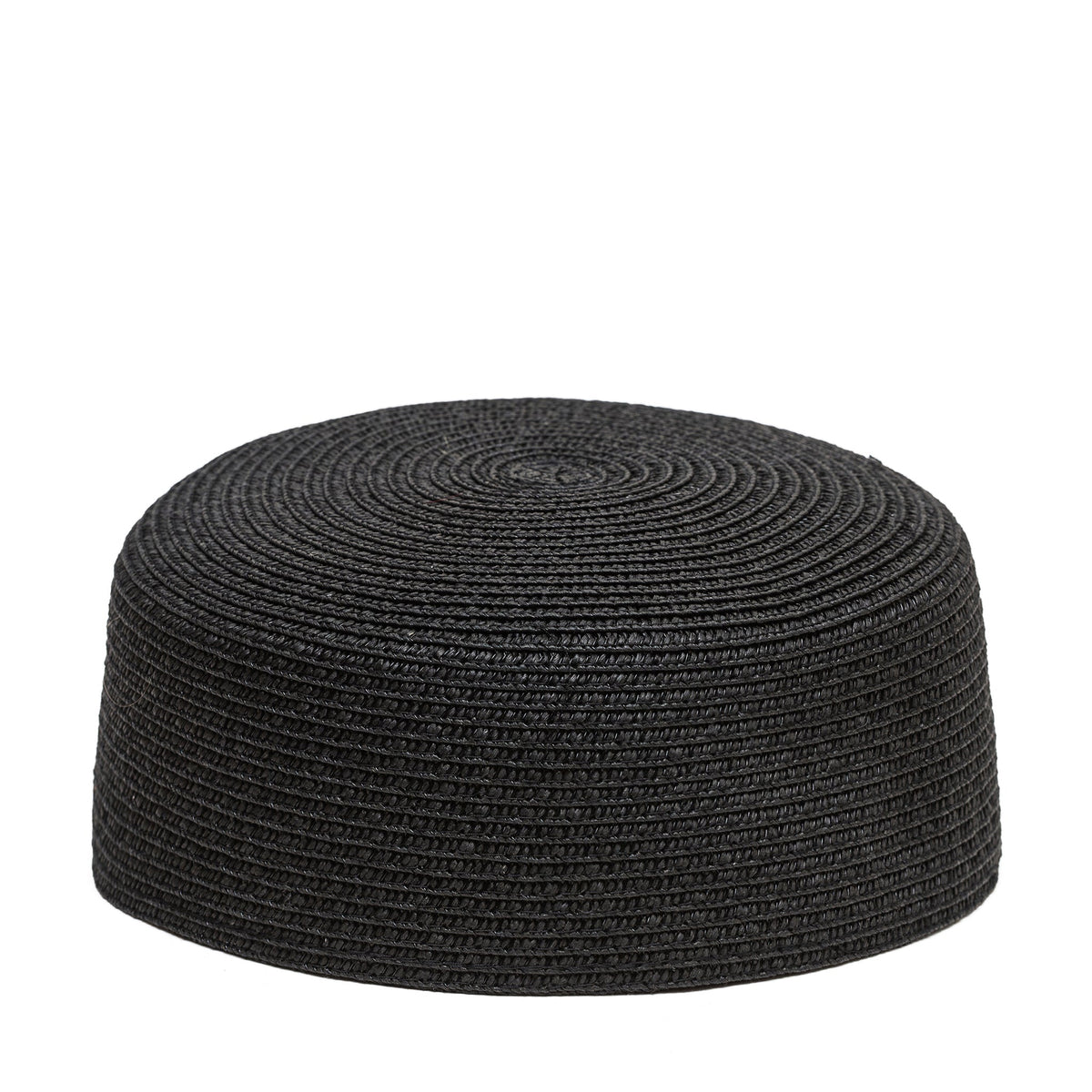 Hartym Double Chain Hat in Black