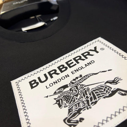 Burberry T-Shirt Without Collar 'Black'