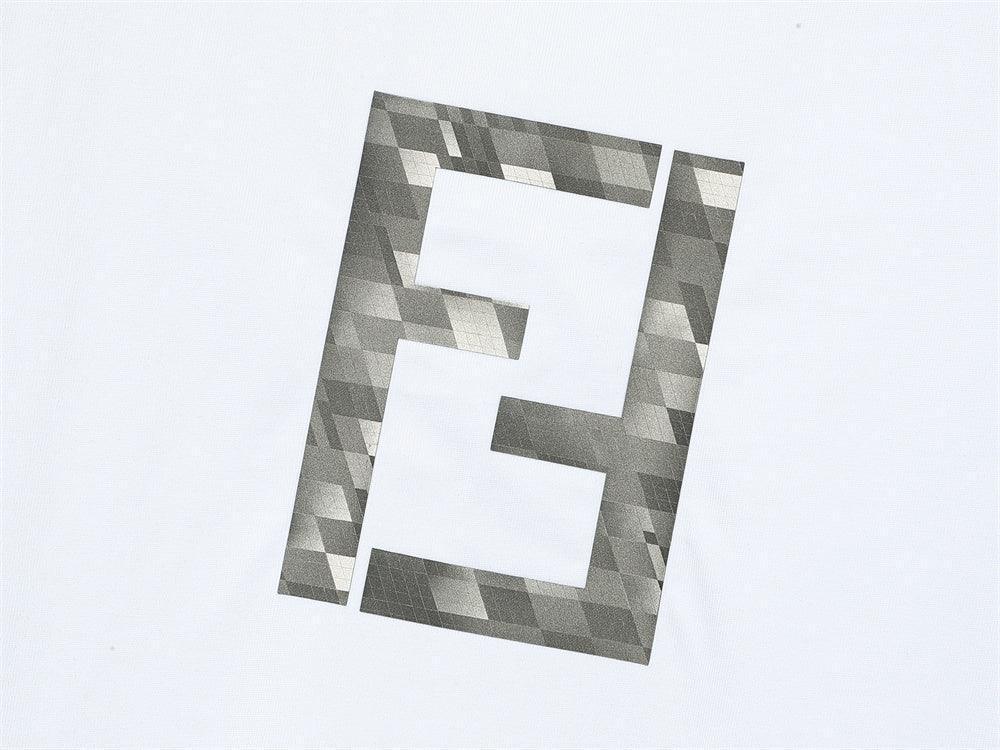 Fendi T-Shirt without Collar 'White'