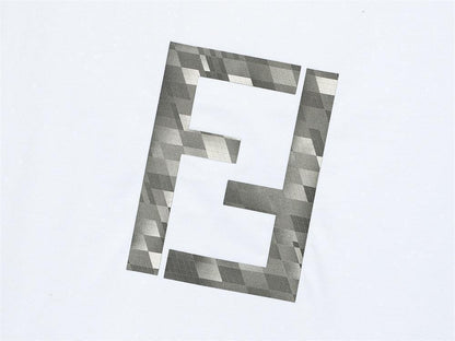 Fendi T-Shirt without Collar 'White'