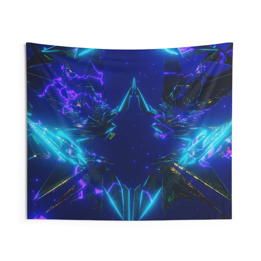 cosmic crown [grand overview] art tapestry iii