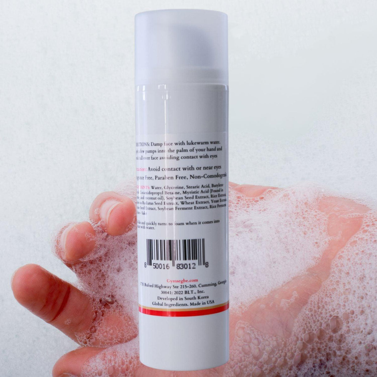 Advanced Brightening Gel Foam Cleanser | Rice Extract