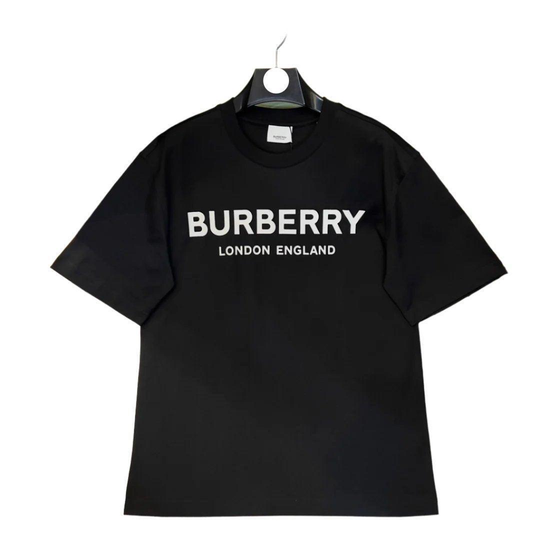 Burberry T-Shirt Without Collar 'Black & White'