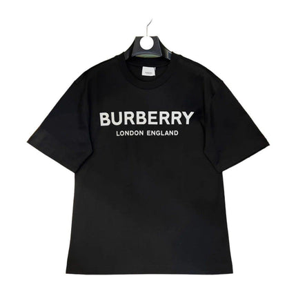 Burberry T-Shirt Without Collar 'Black & White'