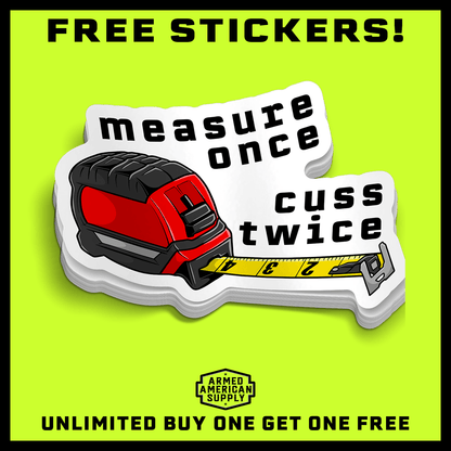 Cuss Twice -  Hard Hat Decal — photo 2 of 2