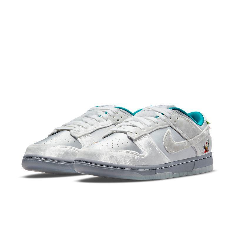 Nike Dunk Low Ice Women's Sneakers – Satin & Velvet Accents