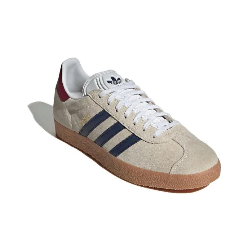 Adidas Originals Gazelle Indoor 'Beige Dark Blue Collegiate Burgundy'