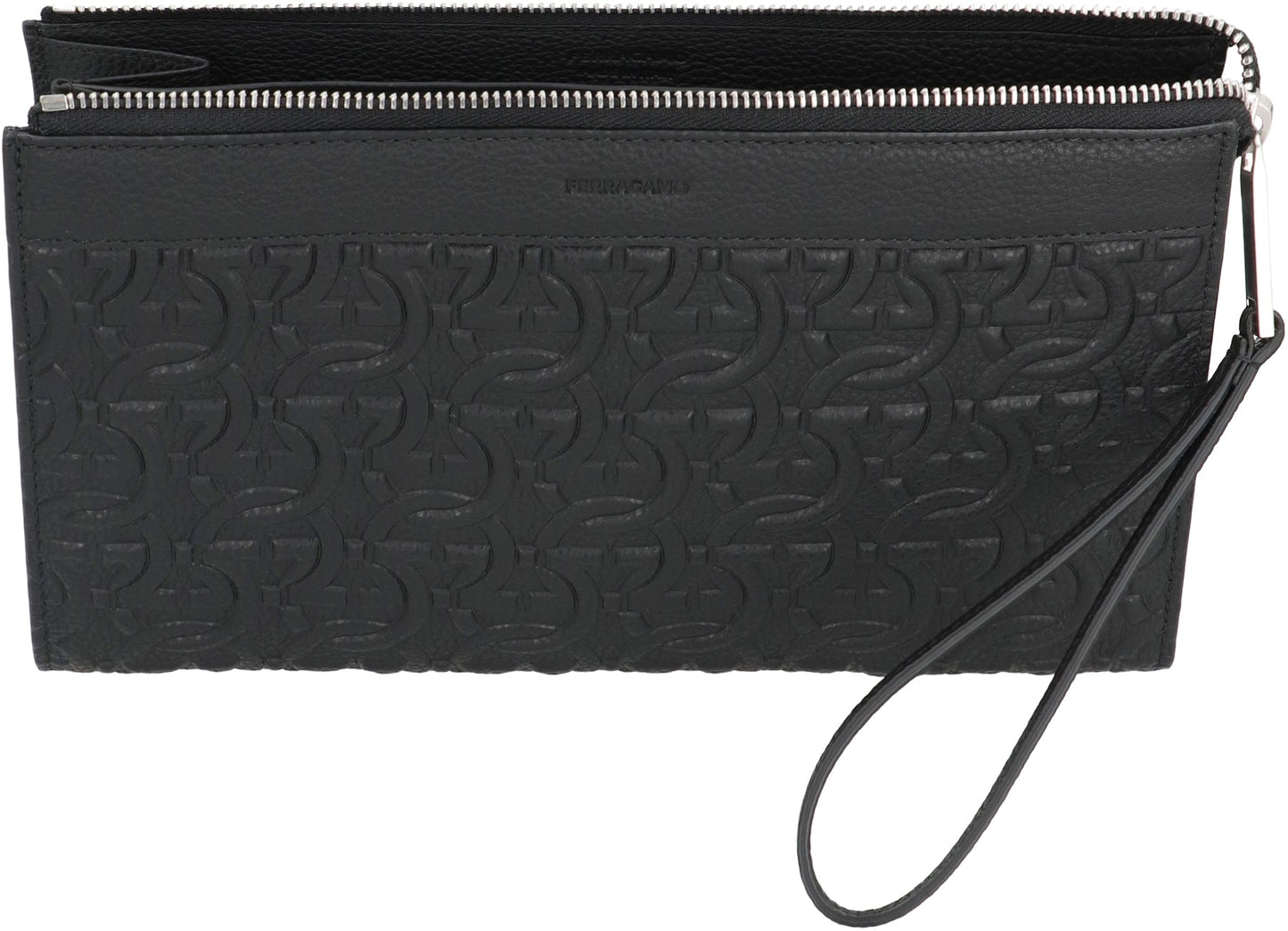 Ferragamo Travel Document Holder with Gancini Hook - 25 CM
