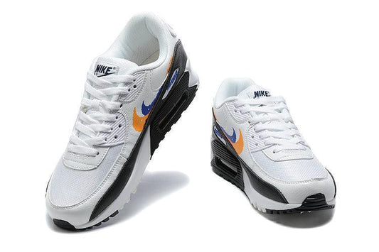 Nike Air Max 90 'Double Swoosh White Black Gold Royal'