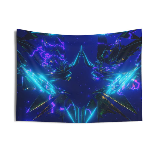 cosmic crown [grand overview] art tapestry iii