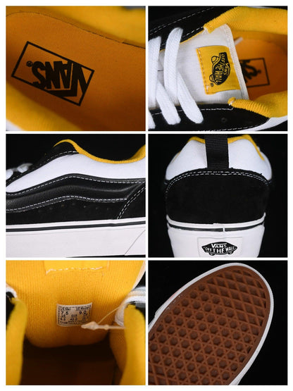 Vans Knu Skool 'Black/White/Yellow'