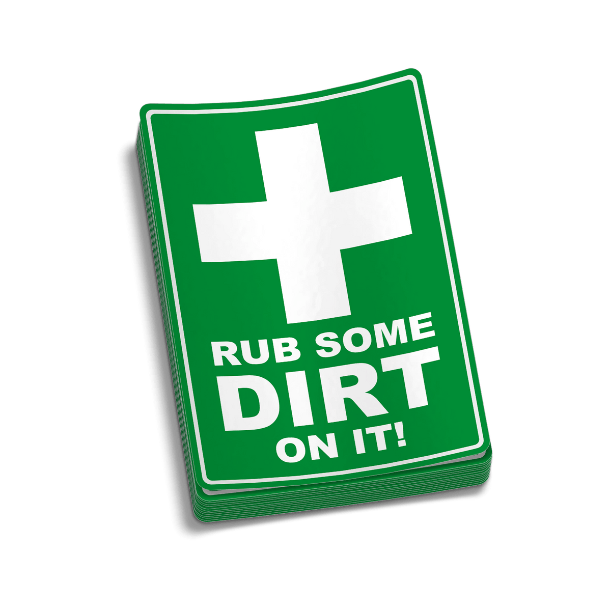 Rub Some Dirt On It  -  Hard Hat Decal — photo 1 of 2