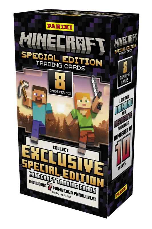 2025 Panini Minecraft Special Edition Trading Cards — Hobby Box