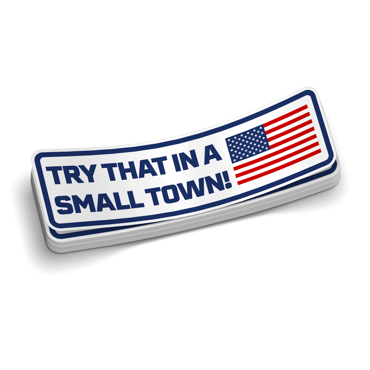 Small Town - Hard Hat Decal — photo 1 of 2