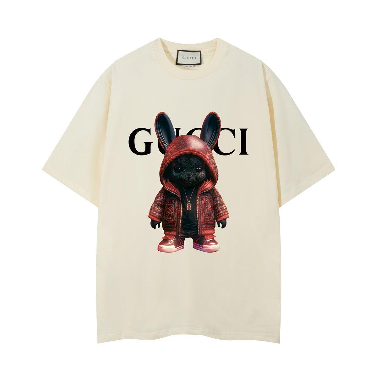 Gucci T-Shirt Without Collar 'Beige'
