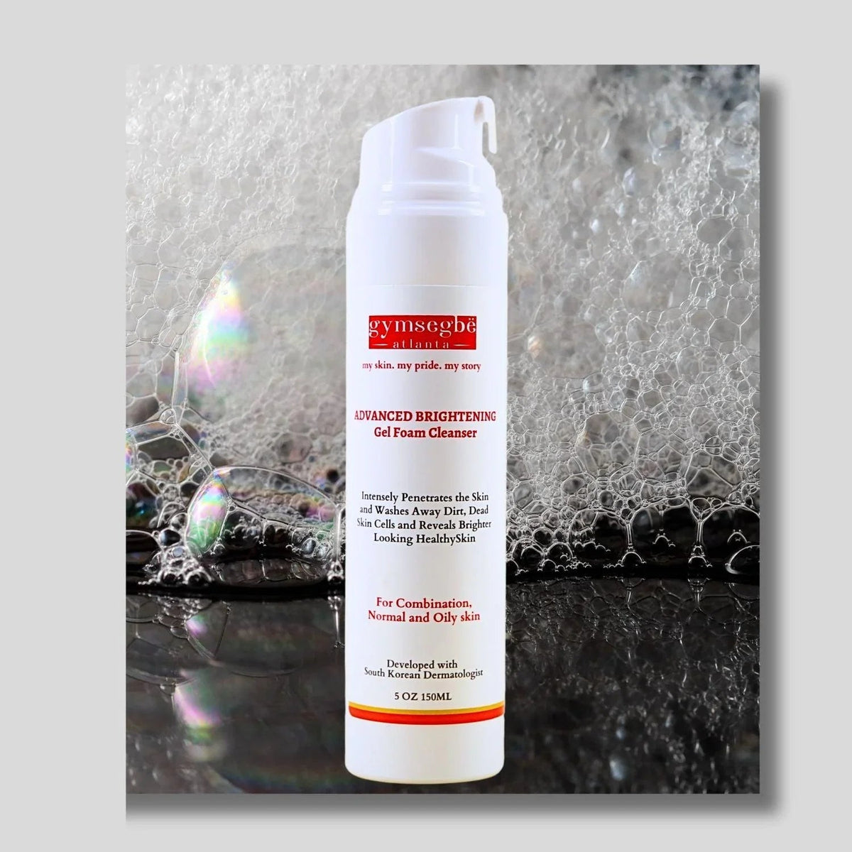 Advanced Brightening Gel Foam Cleanser | Rice Extract