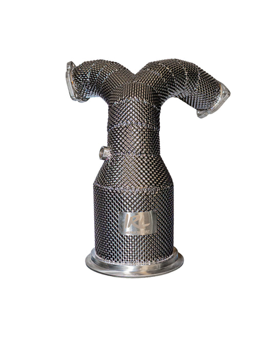 IRL Audi B9 Downpipe — photo 1 of 9