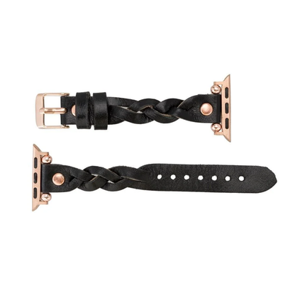 Apple Watch Braided Band - Black - Chico