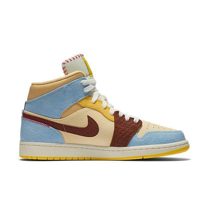 Air Jordan 1 Mid SE 'Fearless Maison Chateau Rouge'