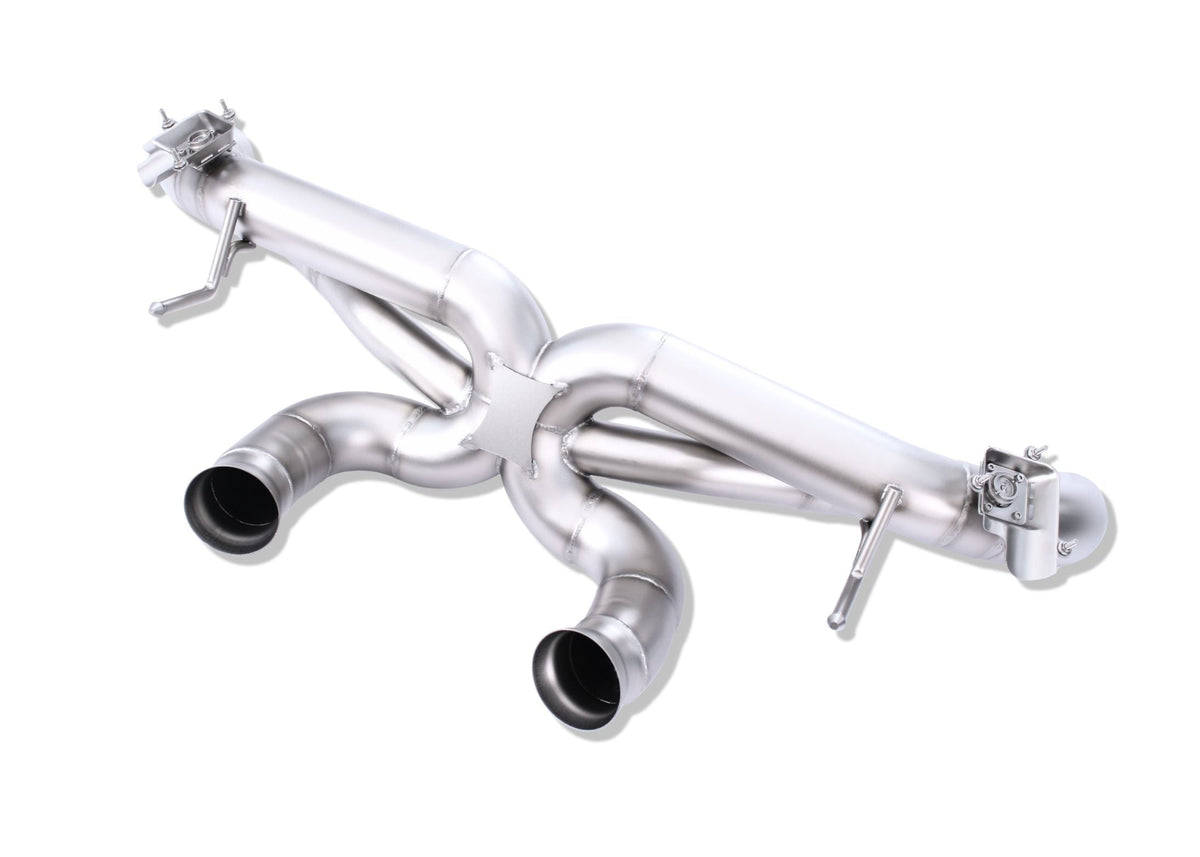 McLaren GT X-pipe Exhaust Valved System - Yonristic Performance