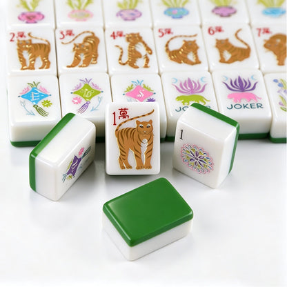 Moon Tiger Mahjong Tiles