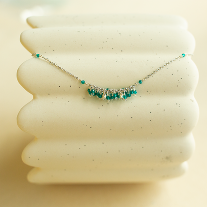 London Blue Quartz Reign Necklace