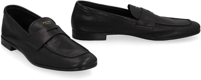 PRADA Men's Classic Leather Moccasins