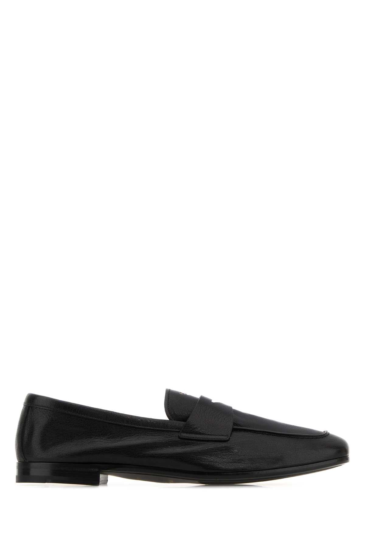 PRADA Men's Classic Leather Moccasins