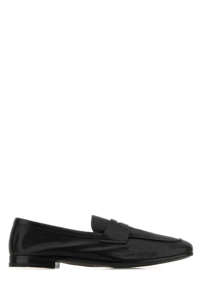 PRADA Men's Classic Leather Moccasins