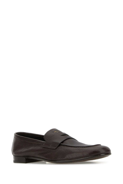 PRADA Men's Premium Leather Loafers