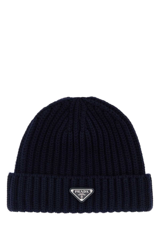 PRADA Wool Beanie Hat for Men