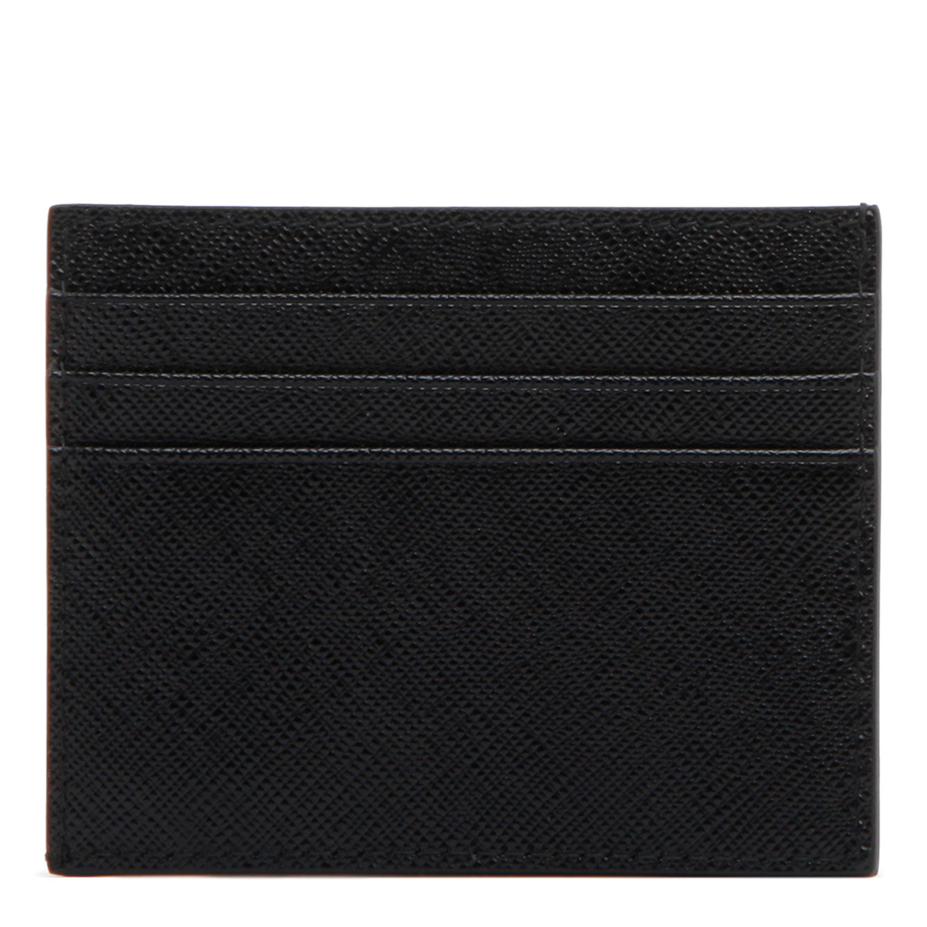 PRADA Saffiano Leather Mini Card Holder