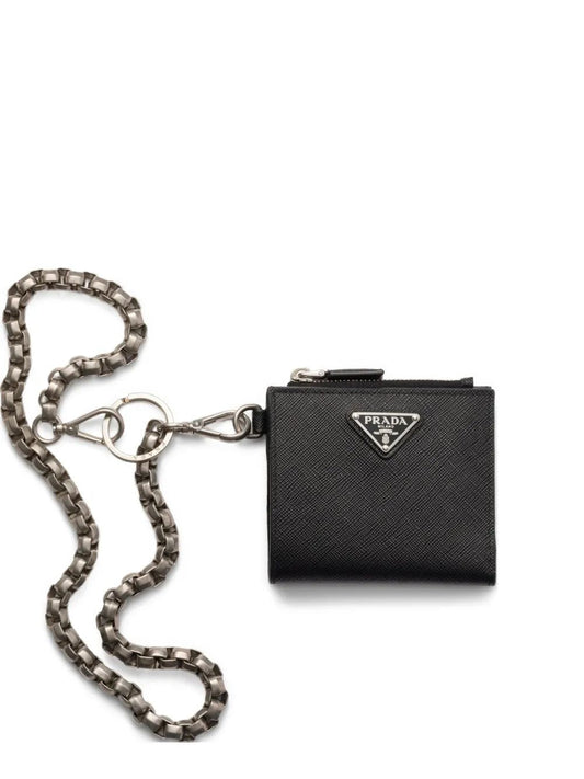 PRADA Mini Leather Wallet for Men
