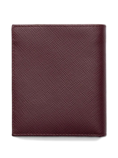 PRADA Mini Saffiano Leather Wallet - Compact Design