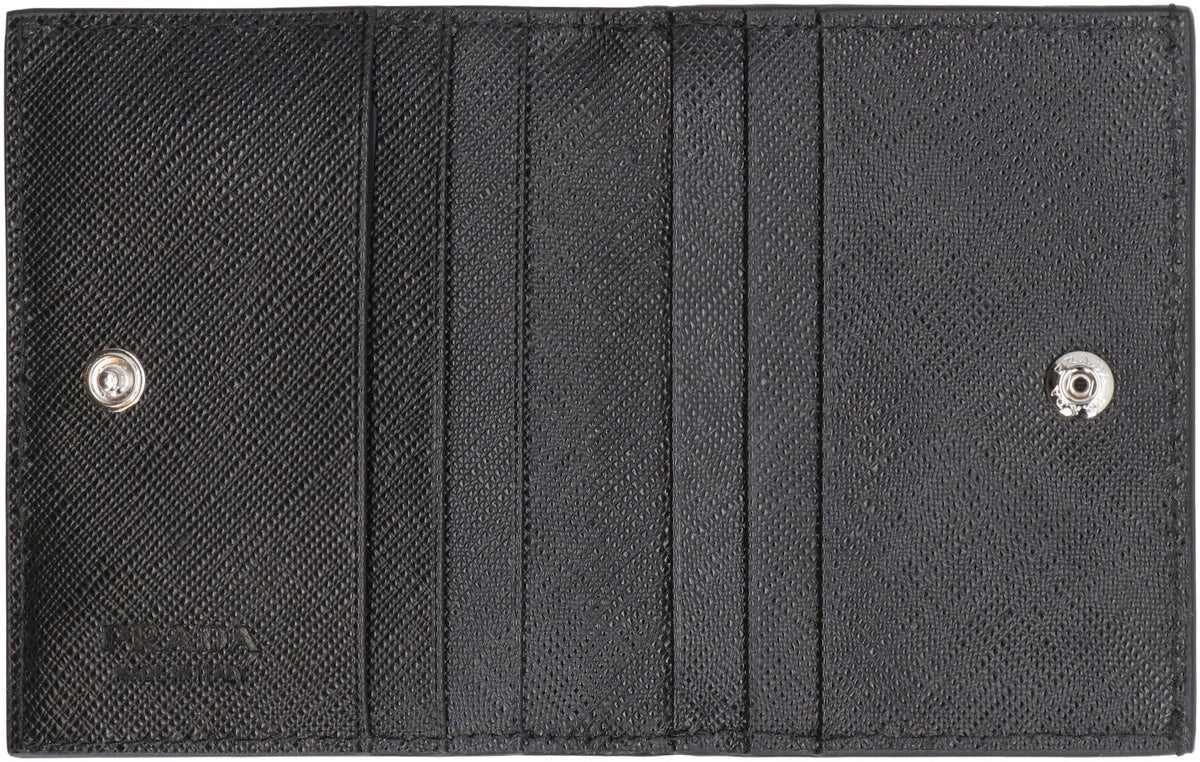 PRADA Mini Leather Cardholder