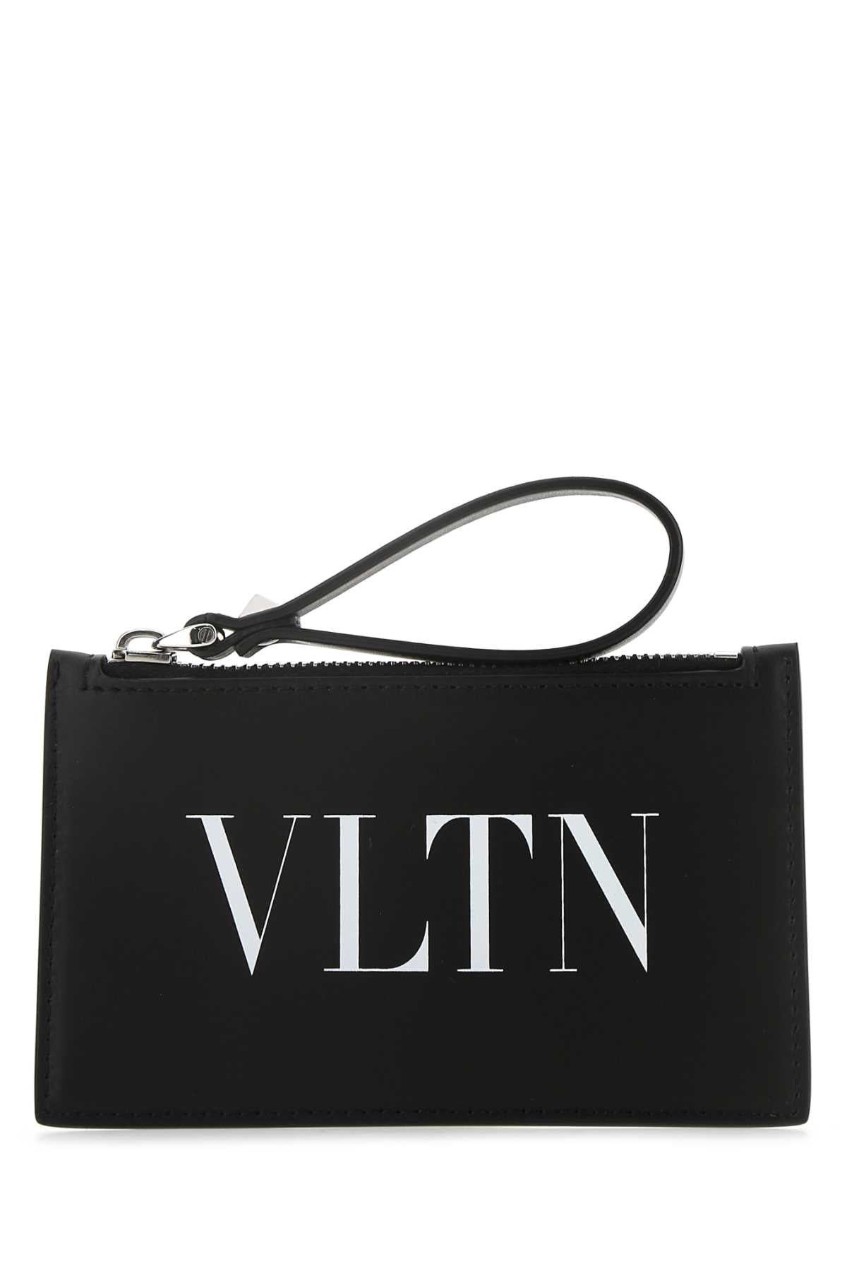 VALENTINO GARAVANI Men's Mini Leather Card Holder