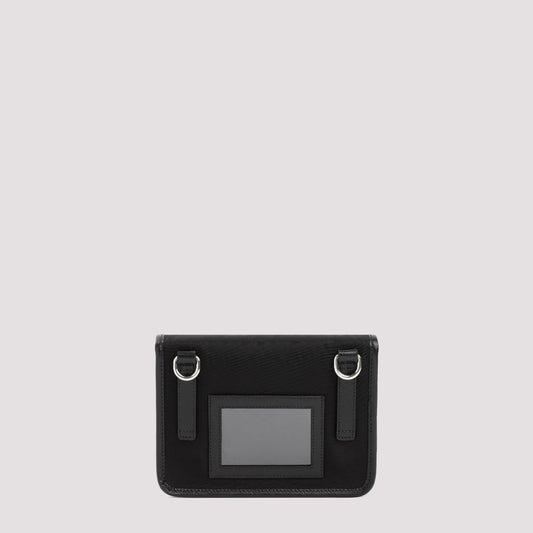 PRADA Mini Smartphone Case with Leather Accents