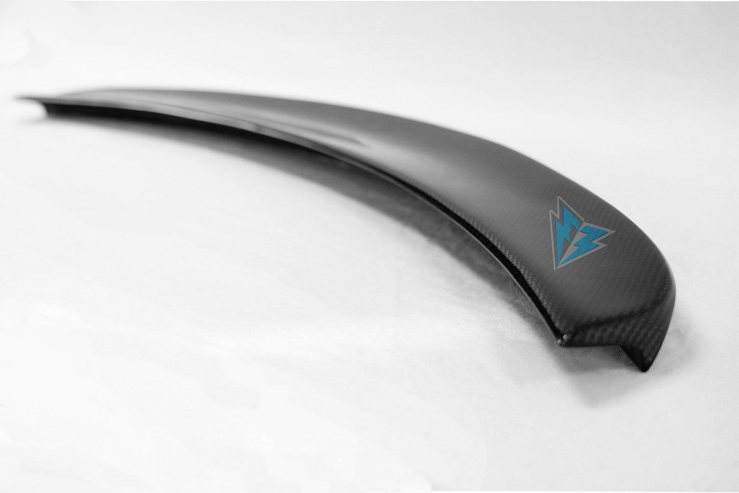 2012-2026 Tesla Model S TS Style Carbon Fiber Trunk Spoiler | FYBR Aerodynamics — photo 2 of 4
