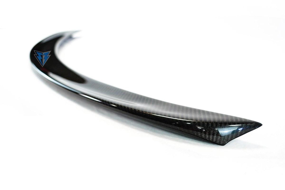 2012-2026 Tesla Model S TK Style Carbon Fiber Trunk Spoiler | FYBR Aerodynamics — photo 2 of 4