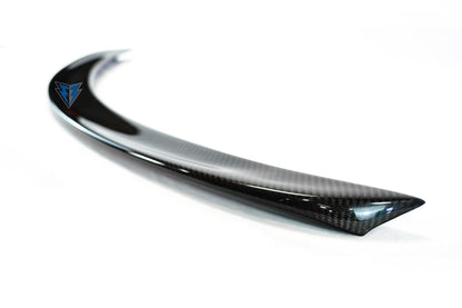 2012-2026 Tesla Model S TK Style Carbon Fiber Trunk Spoiler | FYBR Aerodynamics — photo 2 of 4