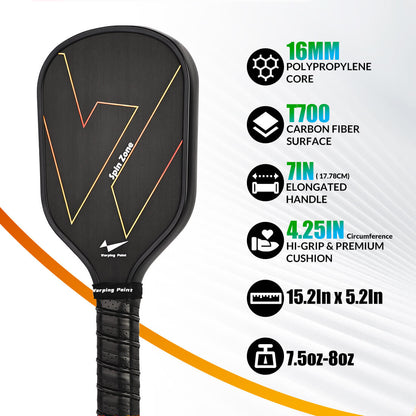 Pickleball Training Paddle - 16mm