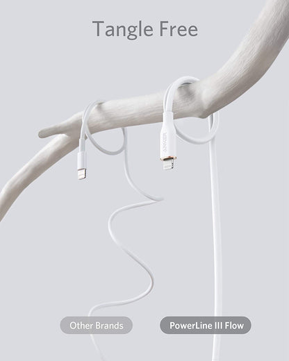 Anker <b>641</b> USB-C to Lightning Cable (Flow, 3 ft Silicone) — photo 9 of 10