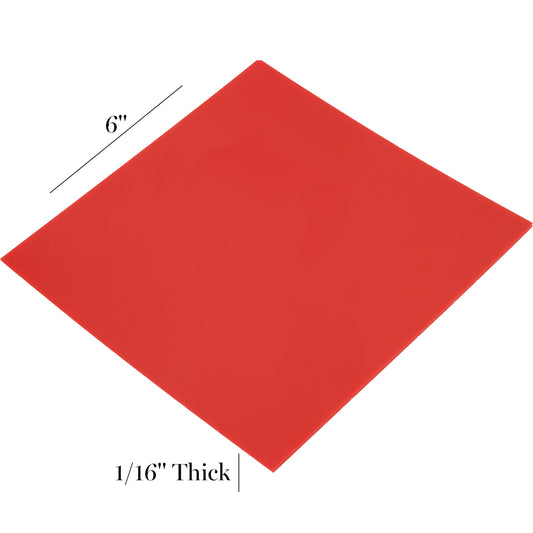 Red Precision Urethane Cutting Pad