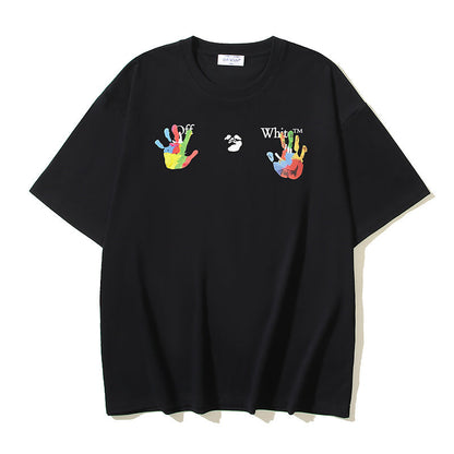 OFF-WHITE Women's Swimming Logo Casual T-shirt